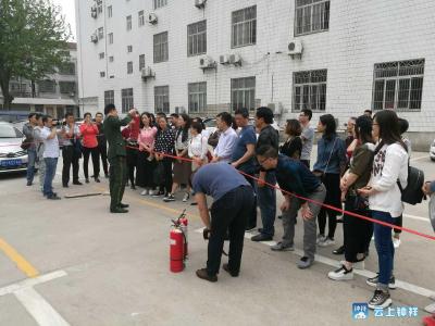 钟祥市广播电视台组织开展消防安全演练