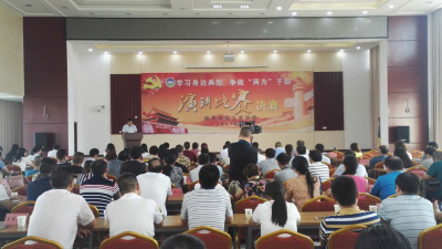 钟祥市国土资源局举办 “学身边典型、做两为干部”主题演讲比赛