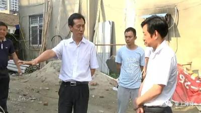 郭志泉检查督办城市重点工程建设和控违拆违工作
