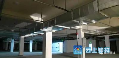 钟祥市东方红地下停车场将与广场同步启用