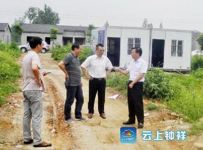 副市长王小庆督办马南小学新校区建设