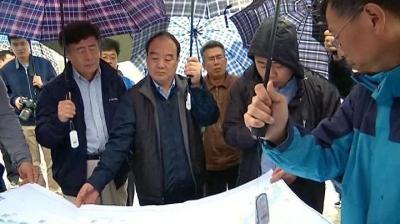 中国水科院专家组评估碾盘山工程可行性研究工作 