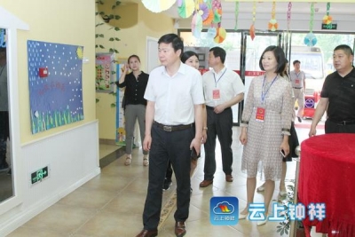 市人大调研我市幼儿园安全工作