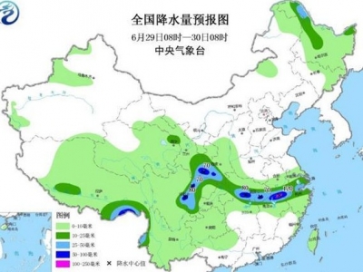 华北高温烧至7月 长江中下游地区暴雨再起