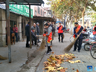 钟祥市城管执法局携手义工联共创文明城