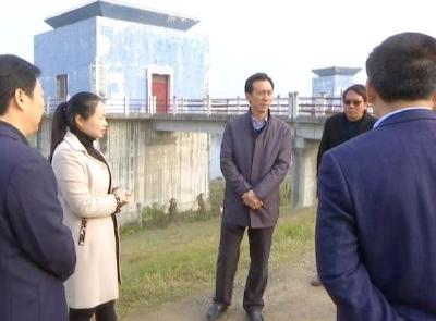 郭志泉巡查“两湖一河” 生态环境保护