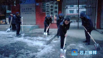 钟祥市城管局保障城区道路畅通