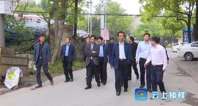郭志泉调研土地收储出让和棚改工作