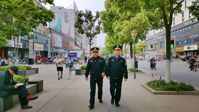 迎五一  钟祥市精细化管理市容秩序