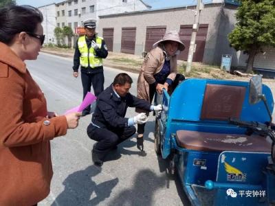 钟祥警方启动三轮车整治行动，工作重点在这里......