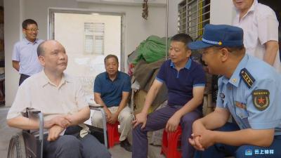 祖国不会忘记！赵国忠走访慰问退役困难党员