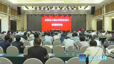 钟祥市强化培训保水库安全运行