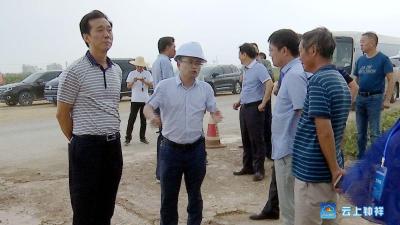 郭志泉调研交通项目建设 非法码头整治等工作