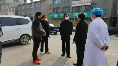 郭志泉到郢中、洋梓等地督导疫情防控工作
