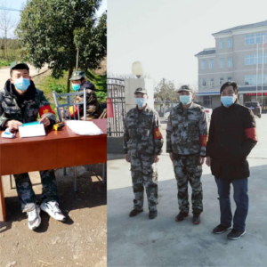 民兵突击队，筑牢防疫“迷彩”防线