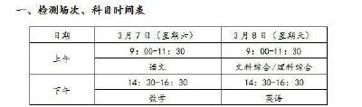 扩散！高三“二月调考”就在今明两天 