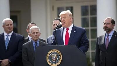 美国各州州长紧急求助特朗普 特朗普：我希望他们心存感激 