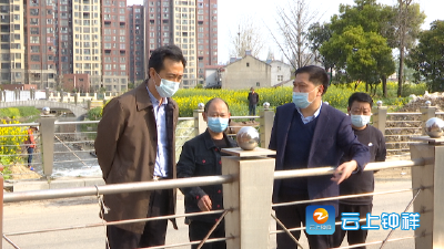 郭志泉调研龙仁寺电排站及明渠水环境治理
