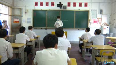 钟祥三中：开展防疫演练  确保复课安全