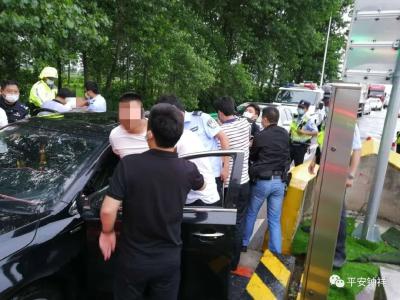 【平安荆楚行动】外地犯案潜回家 未入家门便被抓