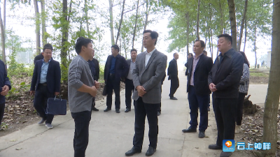 郭志泉在钟祥市丰乐镇高庙村调研软弱涣散村整顿提升工作
