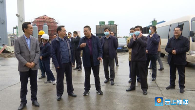 孙兵督办钟祥市长江大保护十大标志性战役推进情况
