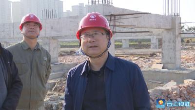 何平调研钟祥市部分重点项目建设和企业运行情况