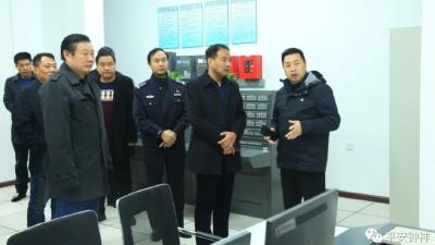 杨剑同志督导“智慧平安小区”建设工作