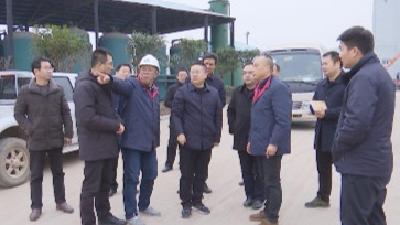 何平 周军调研重点项目建设