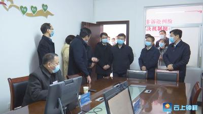 李涛在钟祥调研政法工作