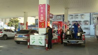 钟祥市市场监管局对加油机进行强制检定
