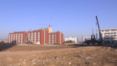【重点项目建设巡礼】钟祥市高级技工学校新校区建设提速  2022年元月整体完工 