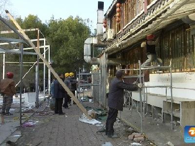 钟祥市拆除明清步行街周边违建