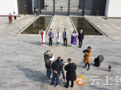 以天地为幕 以实景为台 钟祥市2021网络春晚《春满寿乡》正在紧张录制中