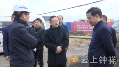 何平调研交通 城建重点项目建设