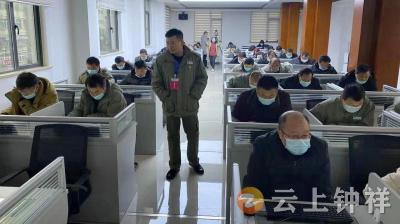 钟祥供电公司组织安规考试绷紧安全弦