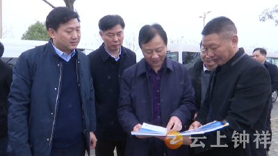 赵俊调研钟祥重点项目建设