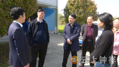 邵祖江调研钟祥包联企业和重点项目工程