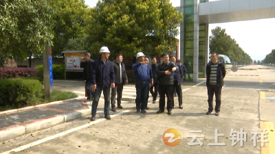 常纪文调研钟祥市生态环境保护工作
