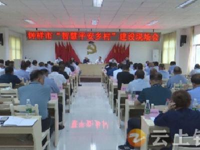 钟祥市委政法委在东桥镇召开“智慧平安乡村”视频监控建设现场会