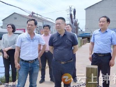 何平到胡集 磷矿 石牌 柴湖等乡镇调研软弱涣散村整顿提升和乡村振兴工作