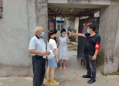 胡集镇罗山村三防四守五包战疫情
