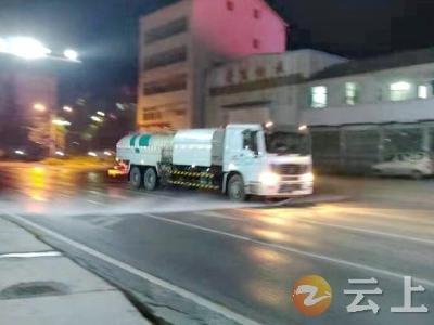 胡集对镇区开展集中消杀