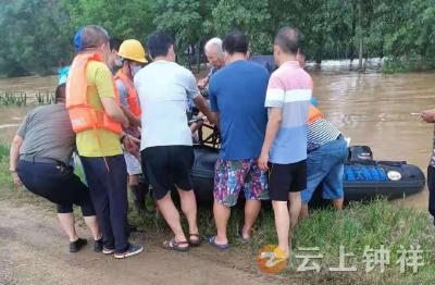 学史力行！ 钟祥市丰乐镇前锋村防疫防汛两手抓两不误