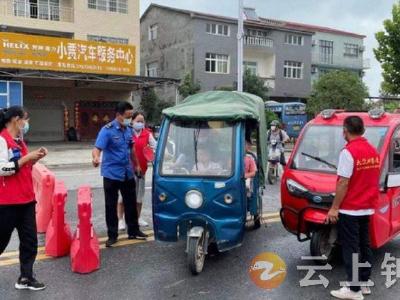 柴湖镇志愿者：一线展风采  筑牢防控网