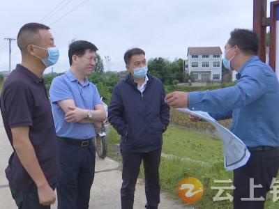 汪在祥来钟祥检查调度汉江防汛工作