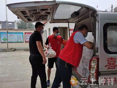 钟祥市郢中街道皇庄社区：爱心汇聚疫情防控力量