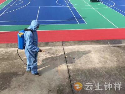 钟祥市张集镇：全力以赴做好灾后消毒消杀工作