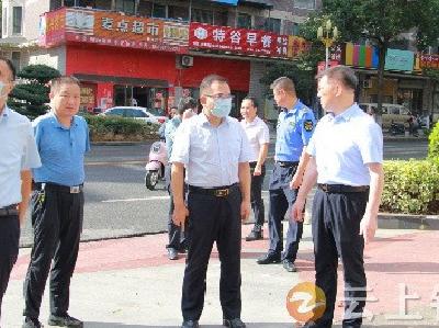 周军调研钟祥市生态环境保护工作