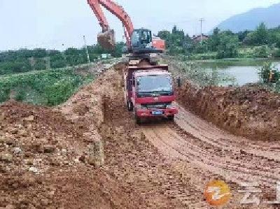 钟祥市张集镇掀起秋冬水毁工程修复建设高潮